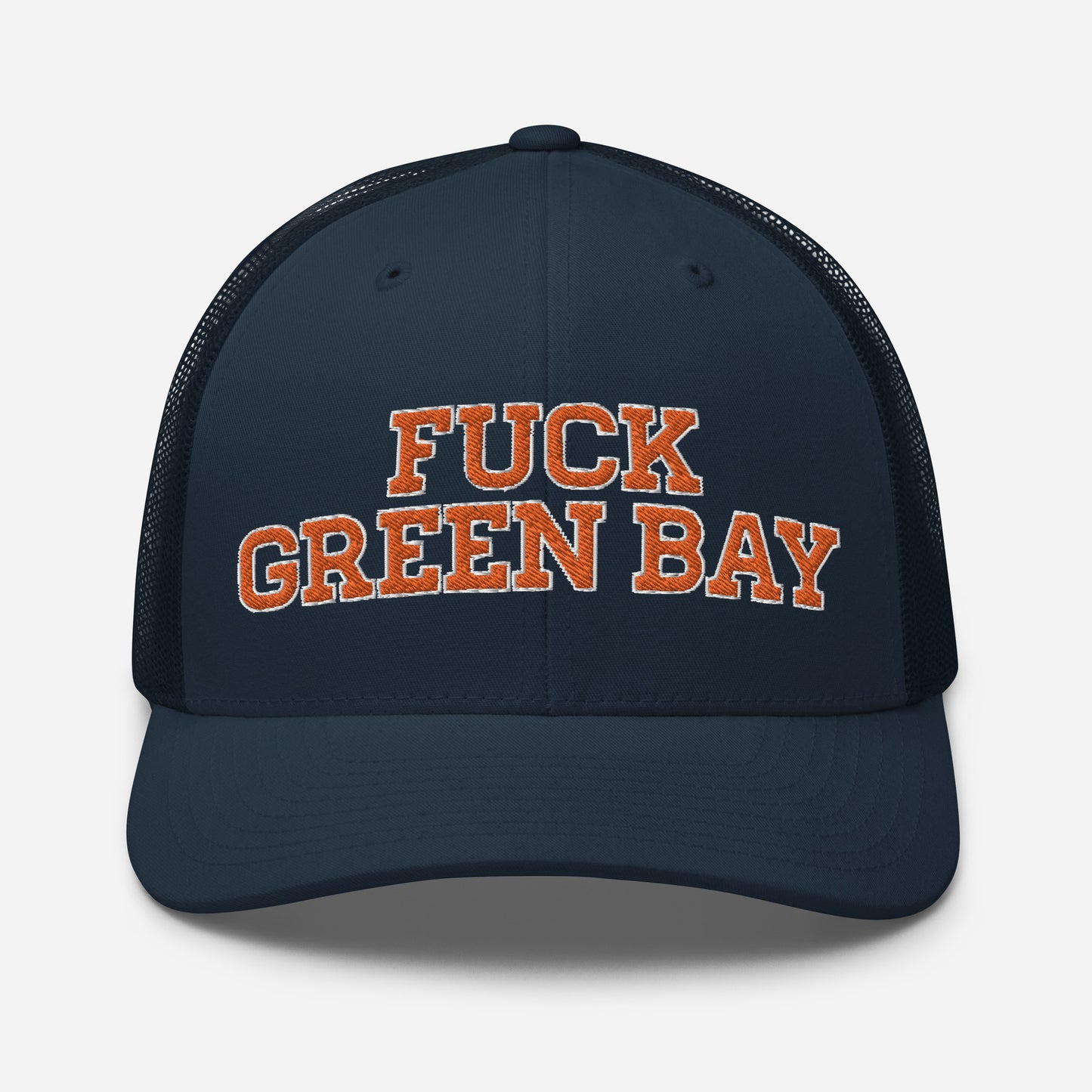 FUCK GREEN BAY Trucker Cap NAVY