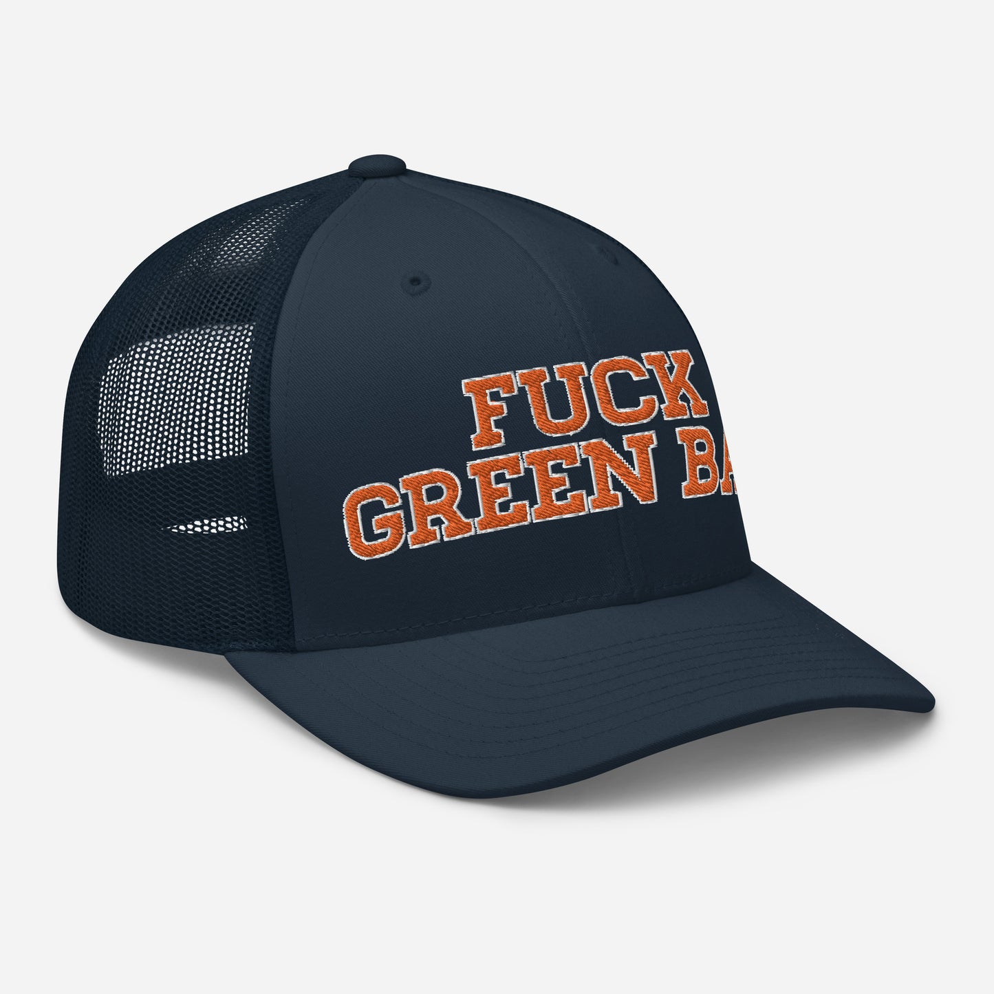 FUCK GREEN BAY Trucker Cap NAVY