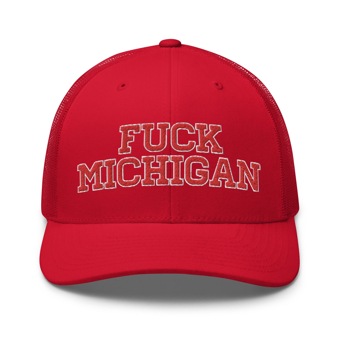 FUCK MICHIGAN Trucker Cap